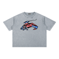 Mineral Wash Boxy Cotton T-Shirt
