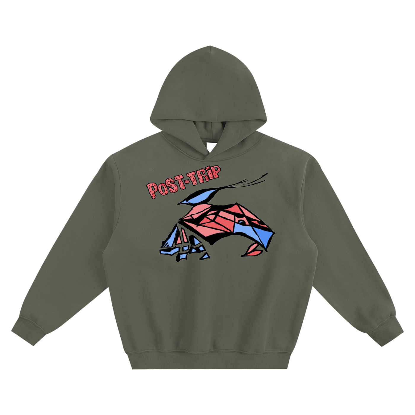 Fleeced Boxy Hoodie