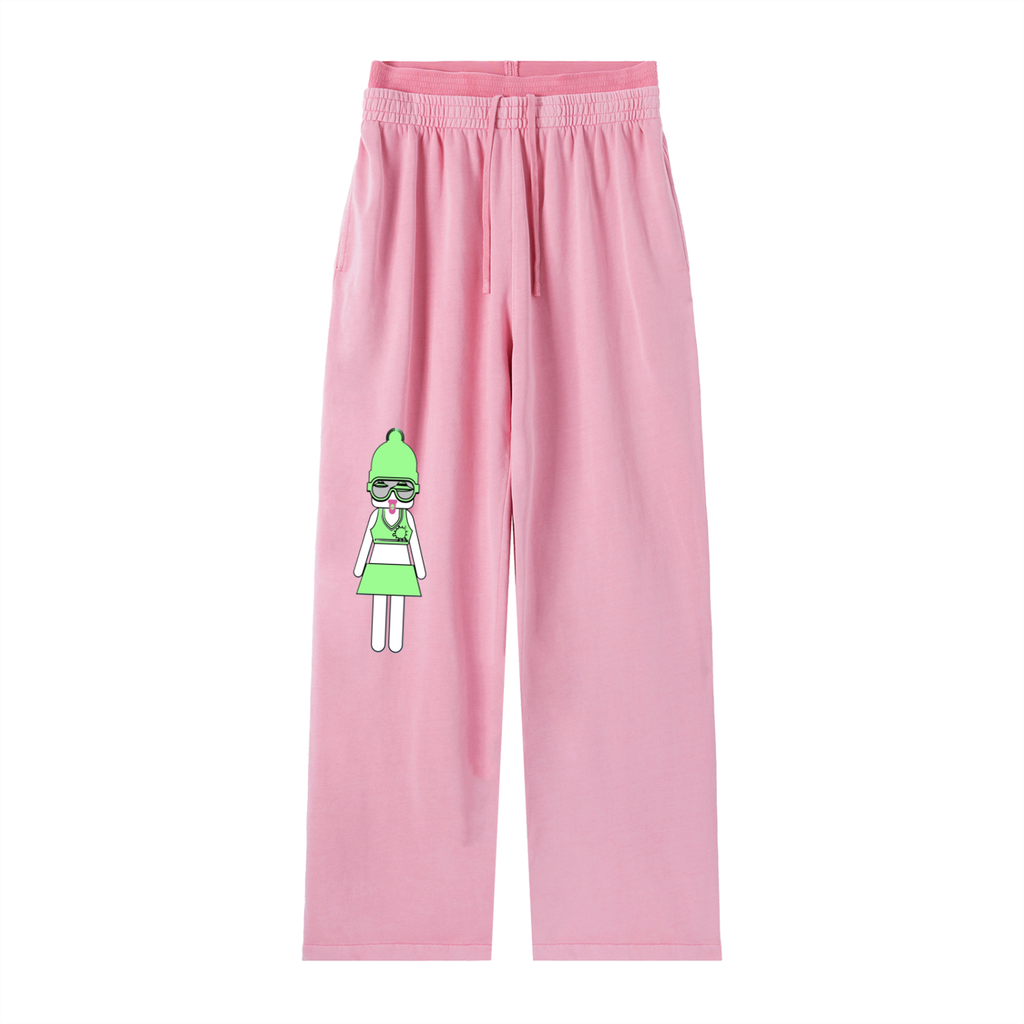 Vintage Washed Waist Pants