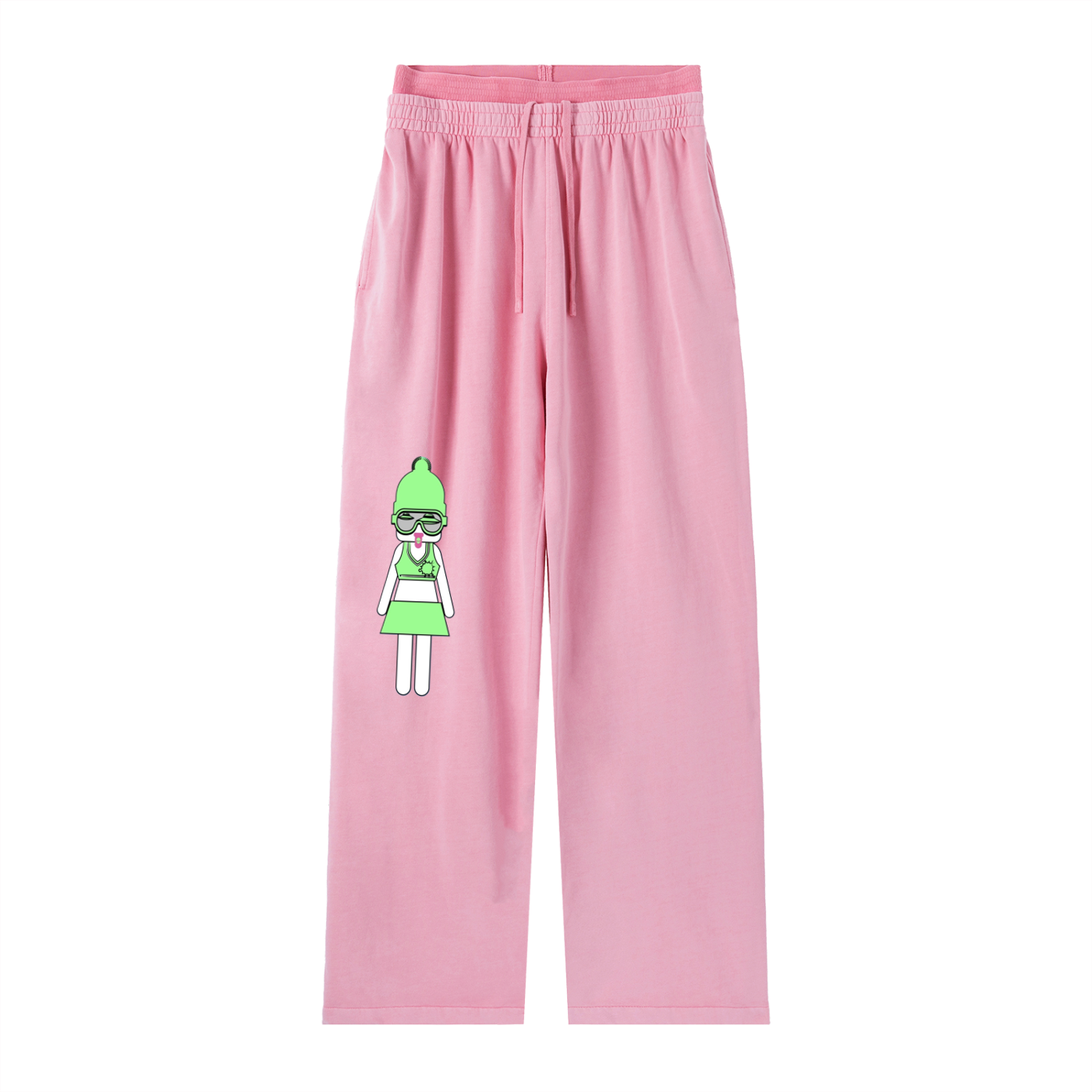 Vintage Washed Waist Pants