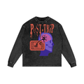 Acid Wash Oversize Long Sleeve T-Shirt
