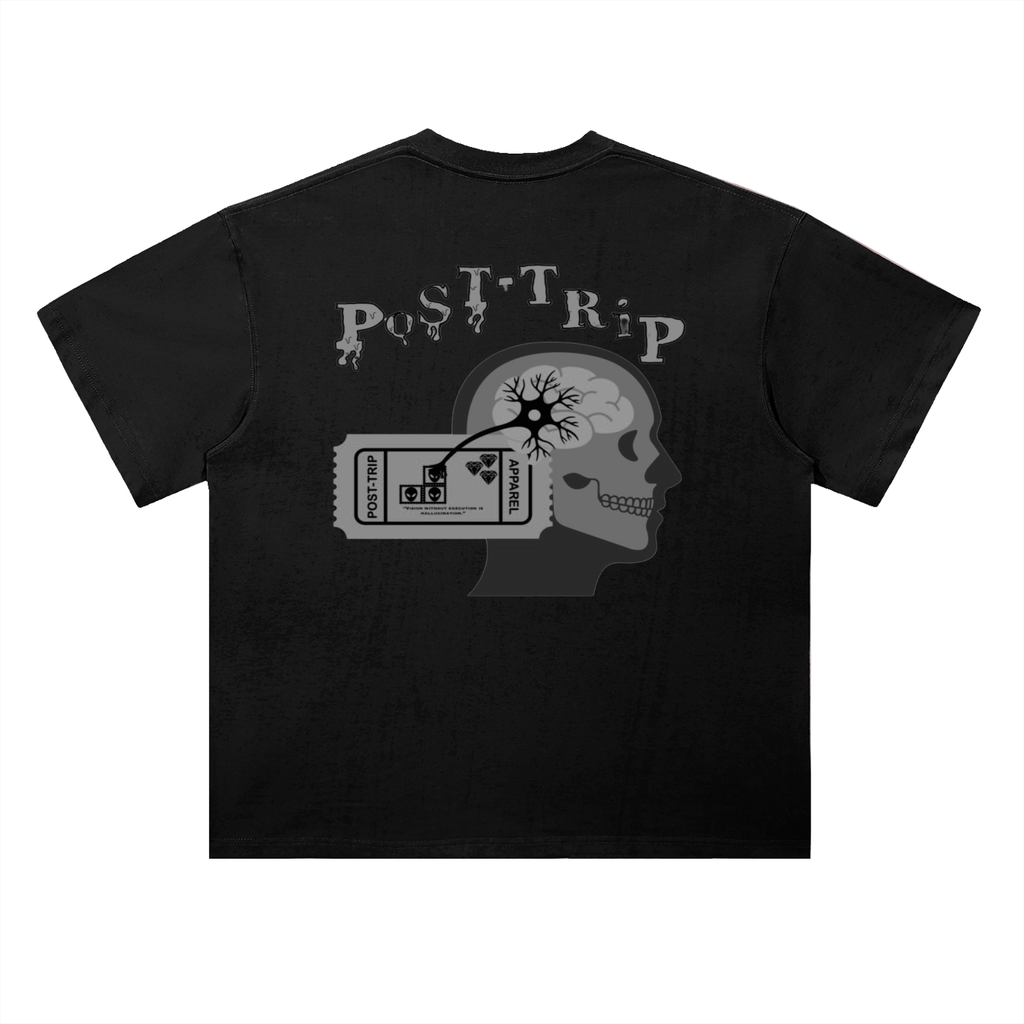 Heavyweight Drop Shoulder Cotton T-Shirt