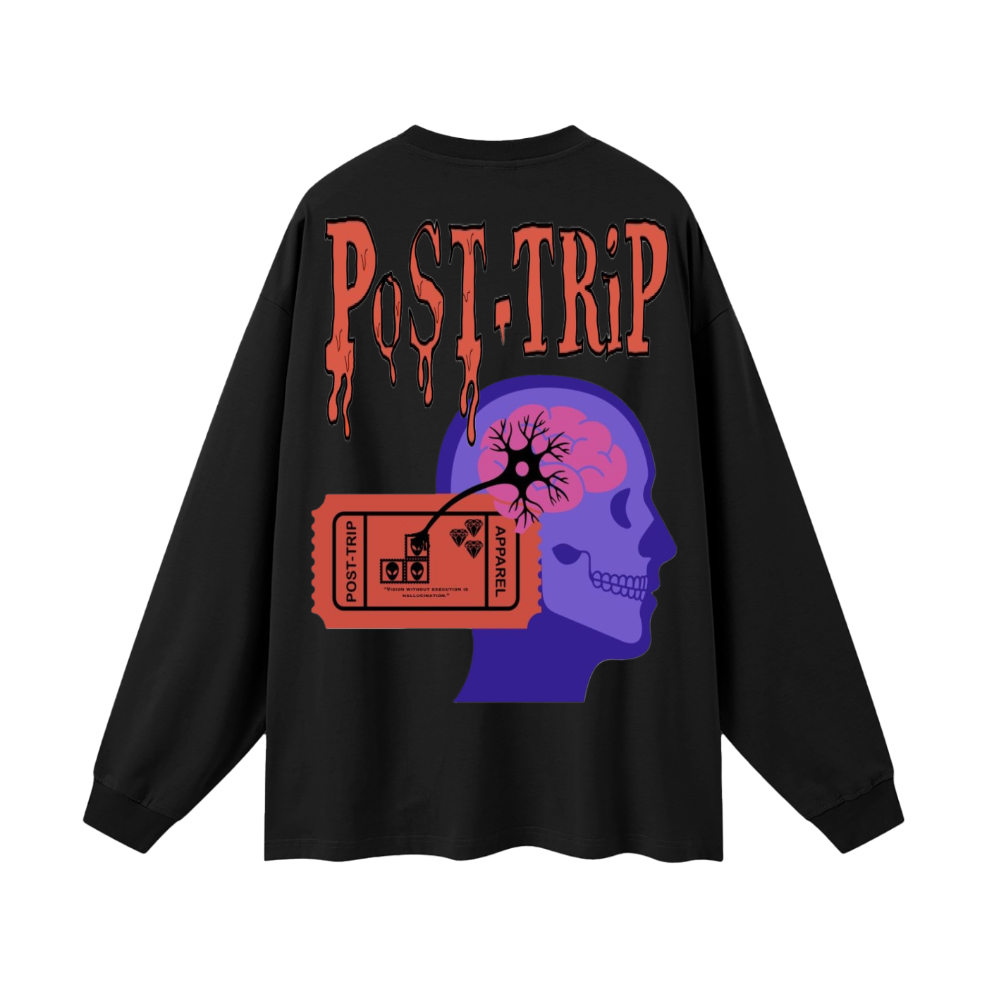 Oversized Unisex Long Sleeve T-Shirt