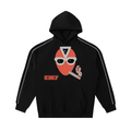 Contrast Piping Raglan Hoodie