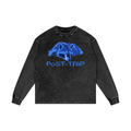 Acid Wash Oversize Long Sleeve T-Shirt
