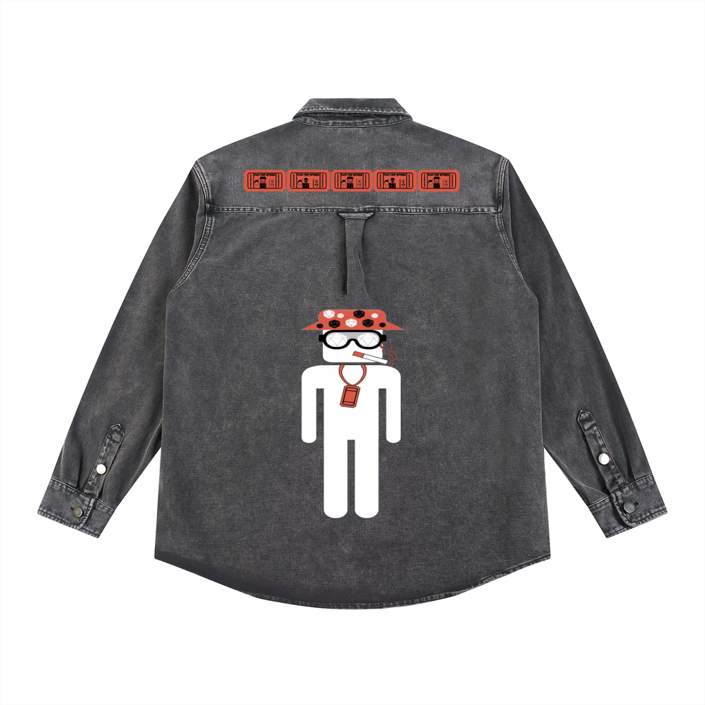 Denim Vintage Washed Heavyweight Jacket