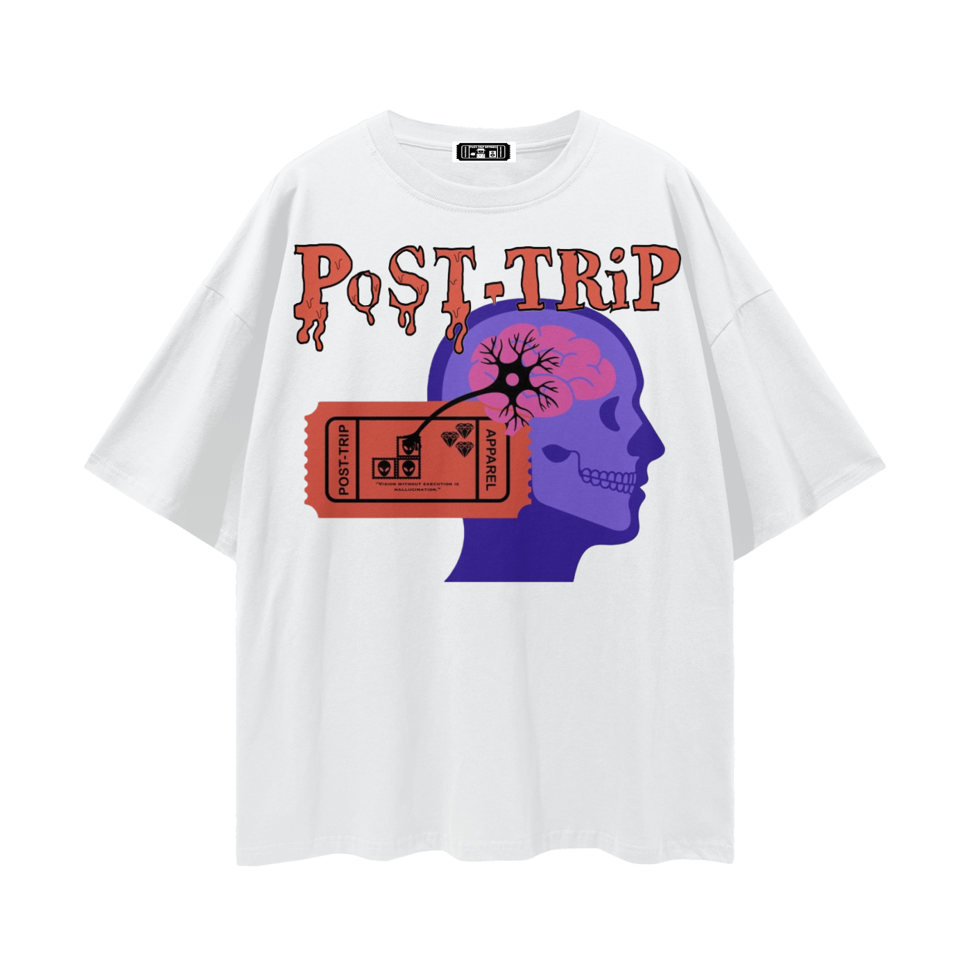 Streetwear Loose Drop Shoulder T-Shirt