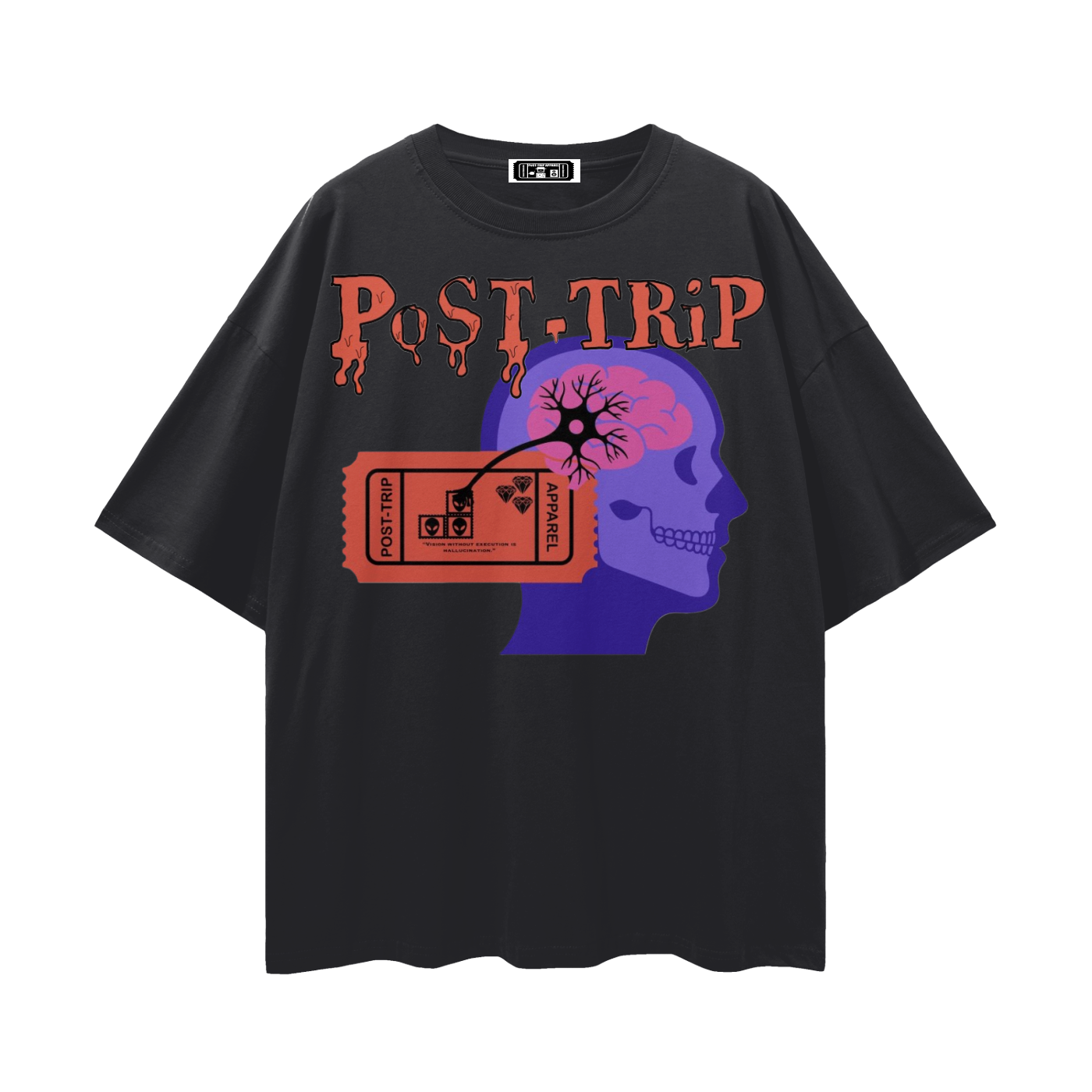 Streetwear Loose Drop Shoulder T-Shirt