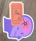 Brain Ticket sticker