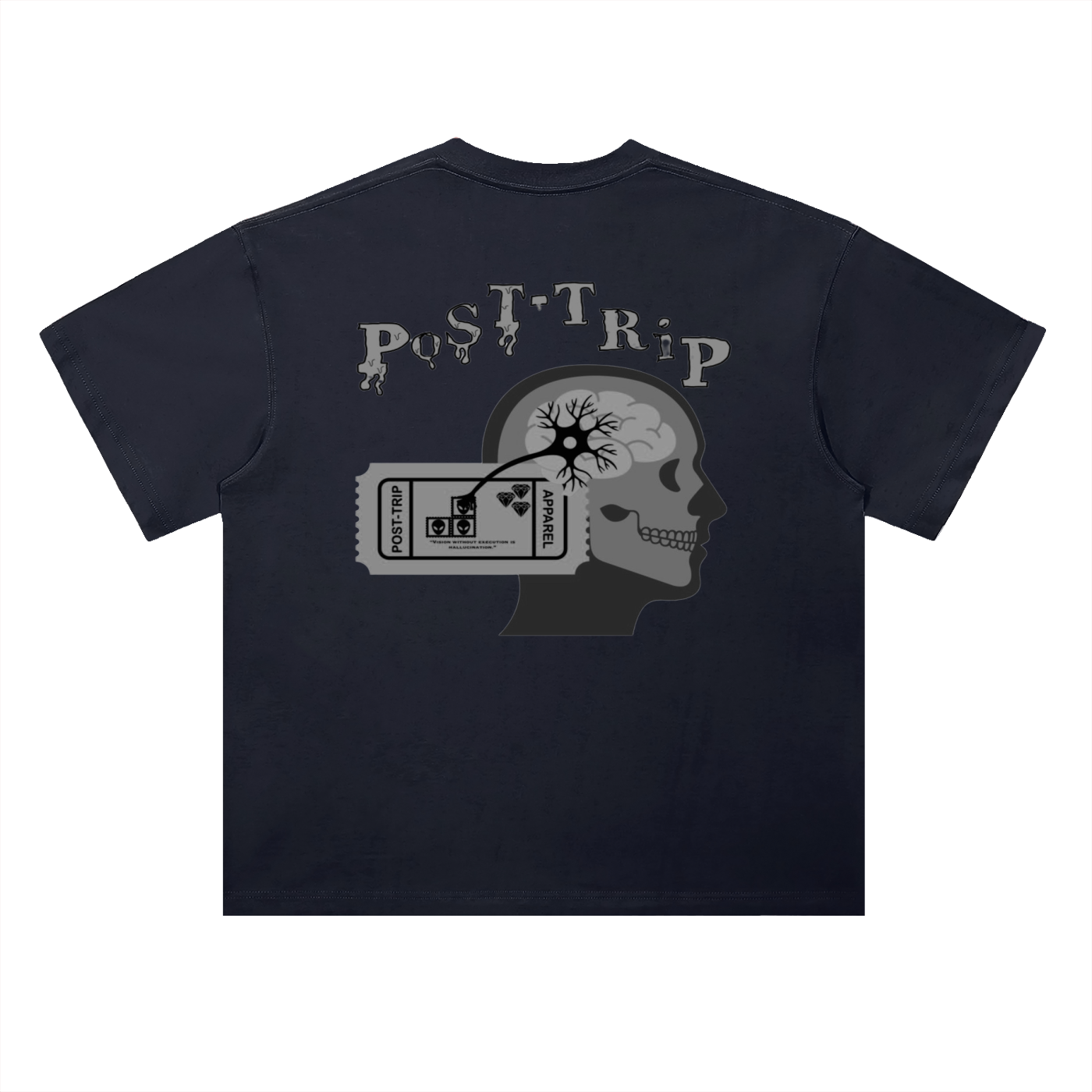 Heavyweight Drop Shoulder Cotton T-Shirt