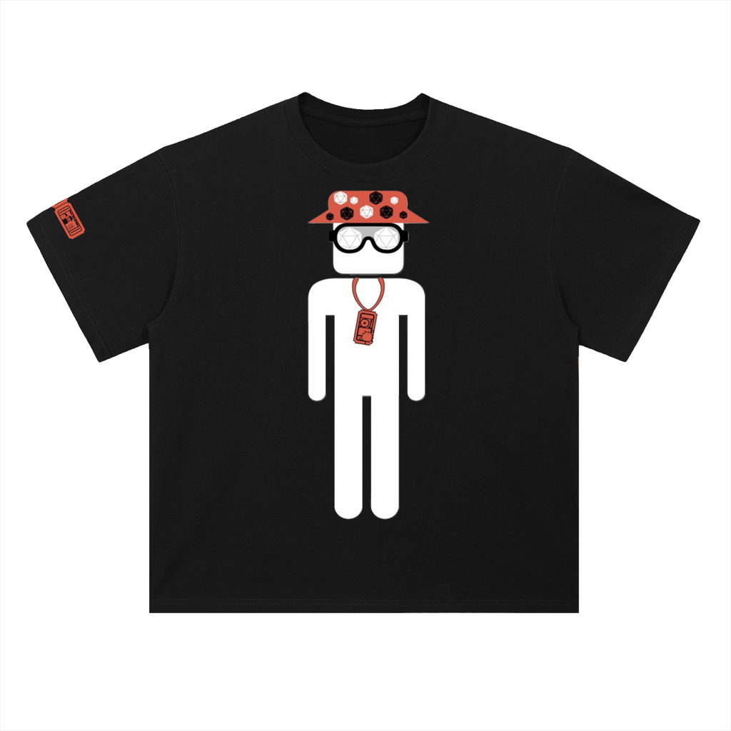 Heavyweight Drop Shoulder Cotton T-Shirt