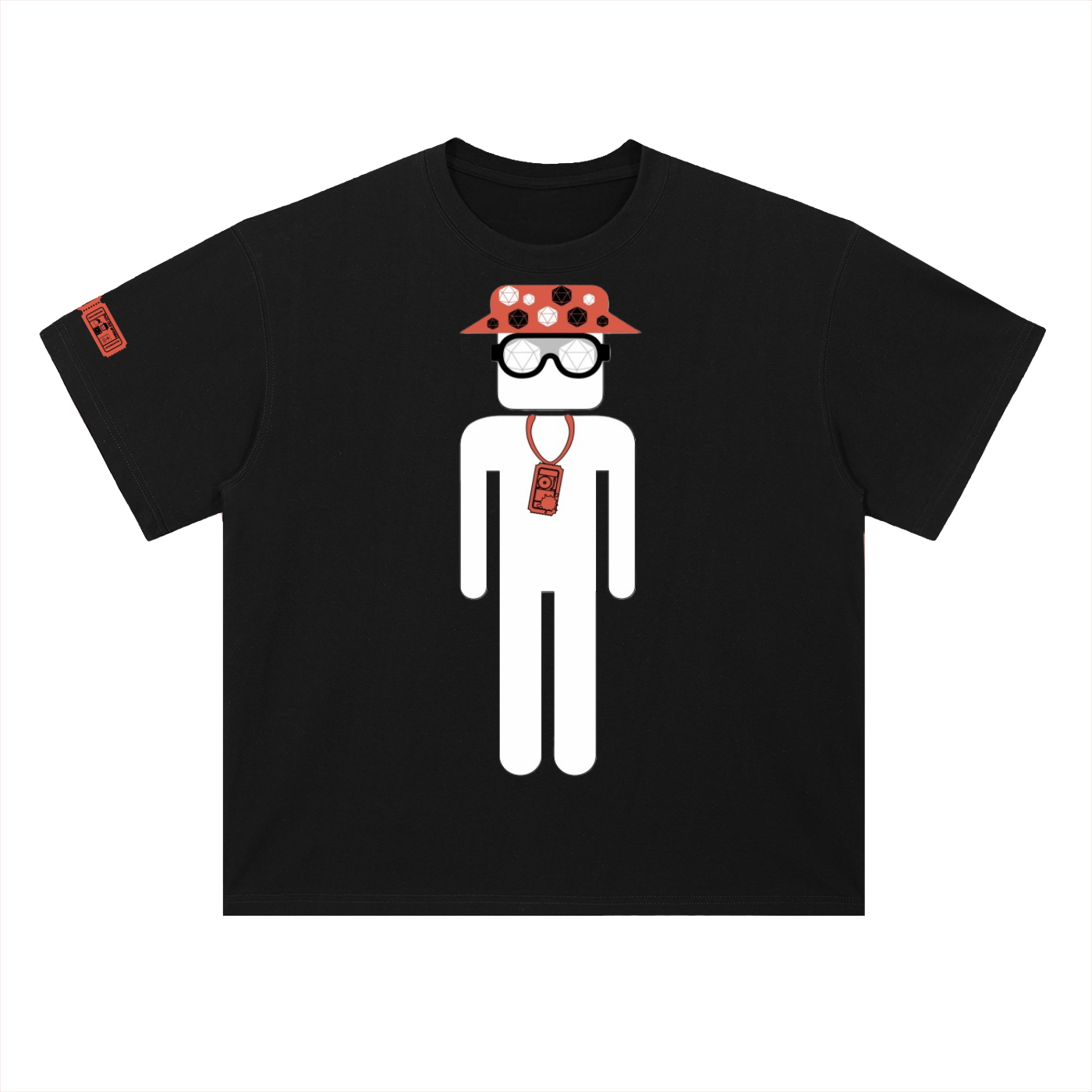 Heavyweight Drop Shoulder Cotton T-Shirt