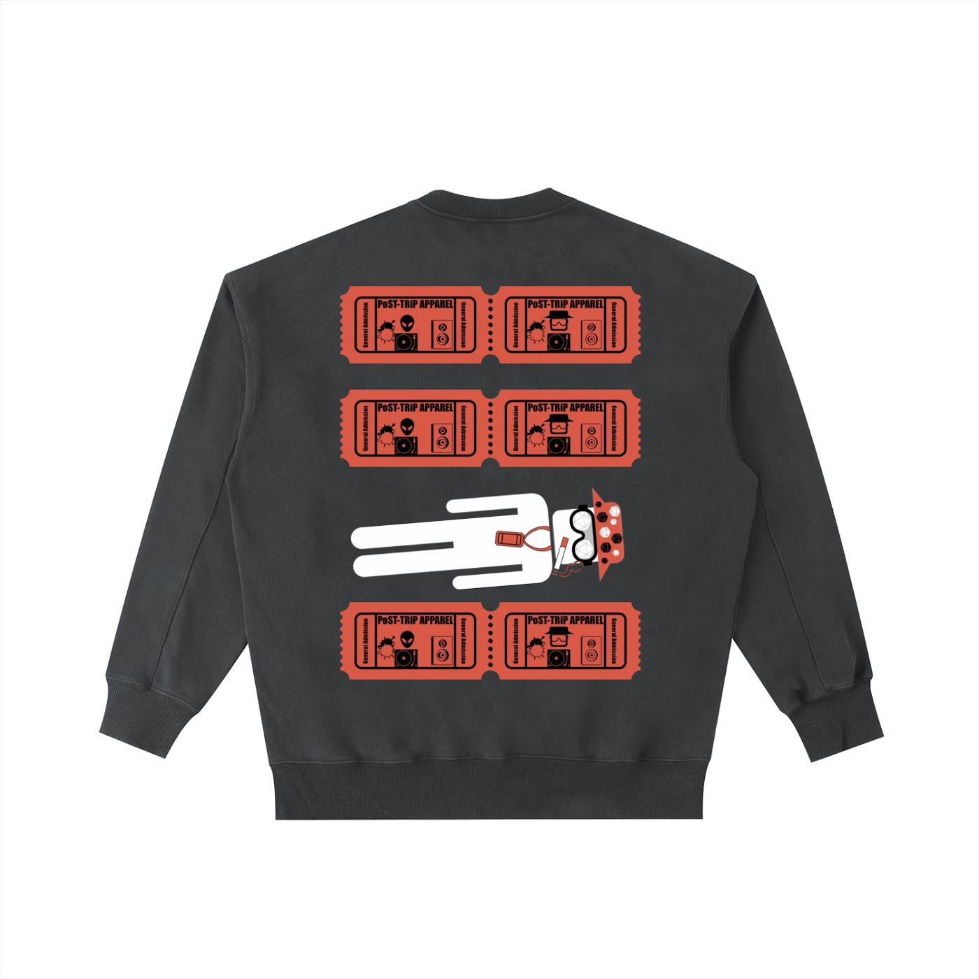 Vintage Washed Heavyweight Crewneck Sweatshirt